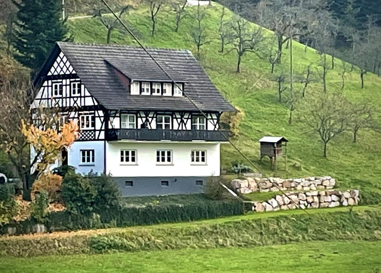 Ferienwohnung Hesselbach オーバーキルヒ エクステリア 写真